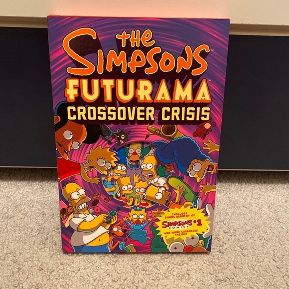 The Simpsons Futurama Crossover Crisis with Bonus Reprint of Simpsons #1 Comics - Picture 2 of 12